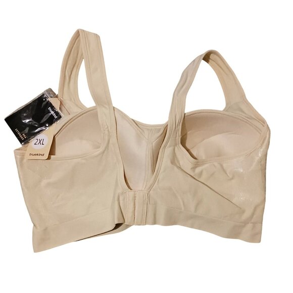 NEW Truekind Daily Comfort Wireless Shaper Bra Nude Size 2XL Shapermint 10022 - Picture 7 of 15